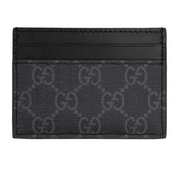 - NEW Gucci Black Eagle Card Holder AX5 - Picture 2 of 8